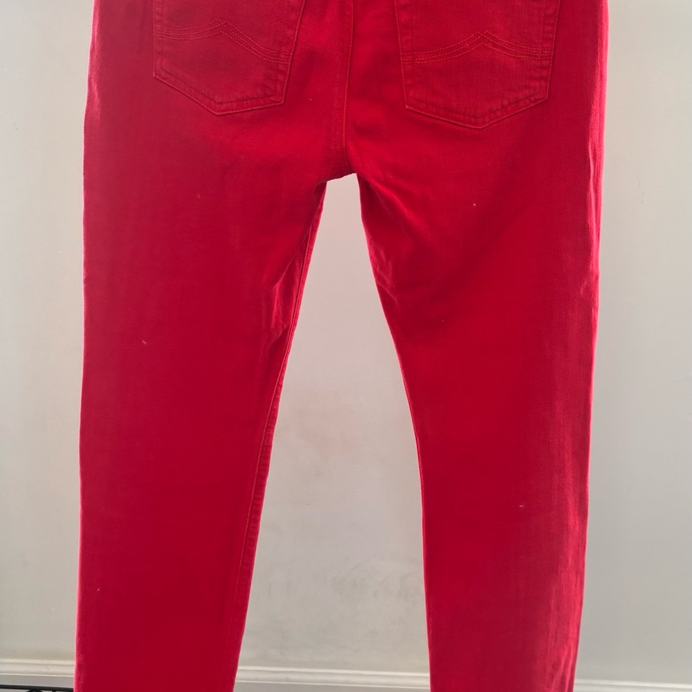Michael Kors Red Jeans, 6 - Picture 2 of 6
